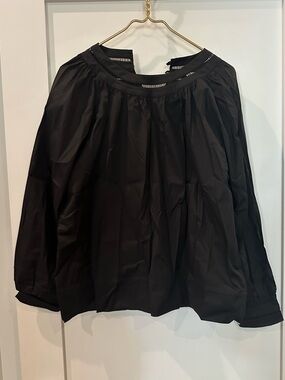 Harshman Anemone Blouse black NWT size Medium